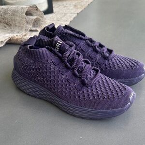 NOBULL Women's Knit Athletic Shoes in Deep Purple